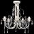 Lampă de plafon suspendată, candelabru cristal, elegant, 5 becuri GartenMobel Dekor