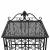 Suport sticle de vin pentru 28 de sticle, metal GartenMobel Dekor