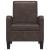 Fotoliu, maro, piele ecologică GartenMobel Dekor