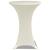 Husă de masă cu picior Ø60 cm, 2 buc., crem, elastic GartenMobel Dekor