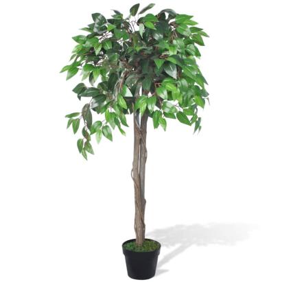 Planta artificială, arbore de ficus, cu ghiveci, 110 cm  GartenMobel Dekor