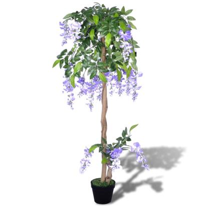 Glicină artificială cu ghiveci, 120 cm GartenMobel Dekor