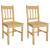 Scaune de bucătărie, 2 buc., lemn de pin GartenMobel Dekor