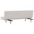 Canapea extensibilă 2 perne, piele artificială, reglabil, crem  GartenMobel Dekor