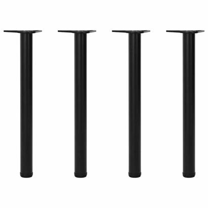 Picioare de masă reglabile în înălțime, negru, 710 mm GartenMobel Dekor