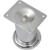 Picioare rotunde de canapea din crom 60 mm, 4 buc. GartenMobel Dekor