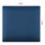 Wandkissenset Carpino 4-tlg. Samt 30x30 cm Navyblau [neu.haus]