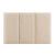 Wandkissenset Carpino 3-tlg. Textil 60x30 cm Beige [neu.haus]