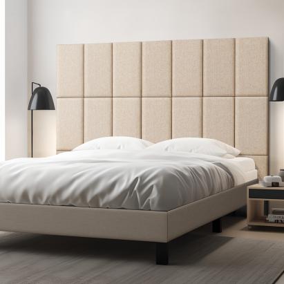 Wandkissenset Carpino 3-tlg. Textil 60x30 cm Beige [neu.haus]