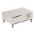Couchtisch Majaajoå 90x60x38 cm Weiß [en.casa]