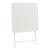 Masă pliantă de grădină Vegårshei din oțel, 45x40x40 cm, albă