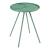 Masă laterală de exterior Fosen, verde, 55 x Ø 42 cm, din oțel