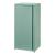 Dulap metalic Burlöv din oțel, verde mentă, cu 1 ușă, 88 cm