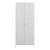 Dulap metalic pentru haine Seinajoki, alb, 180x76x50 cm, 2 usi