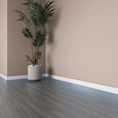 Set 32 plinte decorative albe Coevorden 195x9 cm din polistiren