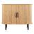 Kommode Tvedestrand 100x40x80 cm Natur [en.casa]
