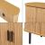 Kommode Tvedestrand 100x40x80 cm Natur [en.casa]