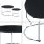 Couchtisch Christchurch 2er Set Schwarz/Chromfarben [en.casa]