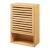 Badezimmerschrank Gjesdal 60x40x20 cm Bambus [en.casa]