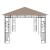 Pavilion cu plasă anti-țânțari, gri taupe, 6x3x2,73 m, 180 g/m² GartenMobel Dekor