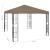 Pavilion, gri taupe, 3 x 3 m GartenMobel Dekor