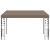 Pavilion montat de perete, gri taupe, 4 x 3 x 2,5 m GartenMobel Dekor