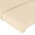 Tăblie de pat cu LED, crem, 163x16x78/88 cm, textil GartenMobel Dekor