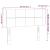 Tăblie de pat cu LED, gri închis, 83x16x78/88 cm, catifea GartenMobel Dekor