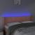 Tăblie de pat cu LED, roz, 147x16x78/88 cm, catifea GartenMobel Dekor