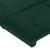 Tăblie de pat cu LED, verde închis, 163x16x78/88 cm, catifea GartenMobel Dekor