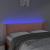 Tăblie de pat cu LED, roz, 147x16x78/88 cm, catifea GartenMobel Dekor