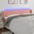 Tăblie de pat cu LED, roz, 203x16x78/88 cm, catifea GartenMobel Dekor