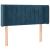 Tăblie de pat cu LED, albastru închis, 83x16x78/88 cm, catifea GartenMobel Dekor