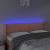 Tăblie de pat cu LED, roz, 147x16x78/88 cm, catifea GartenMobel Dekor