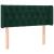 Tăblie de pat cu LED, verde închis, 93x16x78/88 cm, catifea GartenMobel Dekor