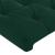 Tăblie de pat cu LED, verde închis, 147x16x78/88 cm, catifea GartenMobel Dekor