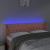 Tăblie de pat cu LED, roz, 147x16x78/88 cm, catifea GartenMobel Dekor