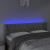 Tăblie de pat cu LED, gri deschis, 163x16x78/88 cm, catifea GartenMobel Dekor