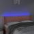 Tăblie de pat cu LED, roz, 163x16x78/88 cm, catifea GartenMobel Dekor