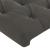 Tăblie de pat cu LED, gri închis, 203x16x78/88 cm, catifea GartenMobel Dekor