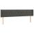 Tăblie de pat cu LED, gri închis, 203x16x78/88 cm, catifea GartenMobel Dekor