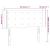 Tăblie de pat cu LED, roz, 83x16x78/88 cm, catifea  GartenMobel Dekor