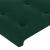 Tăblie de pat cu LED, verde închis, 103x16x78/88 cm, catifea GartenMobel Dekor
