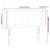 Tăblie de pat cu LED, roz, 103x16x78/88 cm, catifea GartenMobel Dekor