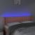 Tăblie de pat cu LED, roz, 147x16x78/88 cm, catifea GartenMobel Dekor