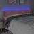 Tăblie de pat cu LED, roz, 163x16x78/88 cm, catifea GartenMobel Dekor