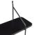 Raft de perete Østfold cu 3 polite, negru, 100x80x21 cm, en.casa