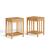 Beistelltisch Ranua 2er Set Bambus Natur [en.casa]