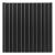 Dulap suspendat baie Skelbolu 30x30x19 cm, negru, front striat