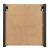 Dulap suspendat baie Skelbolu 30x30x19 cm, negru, front striat